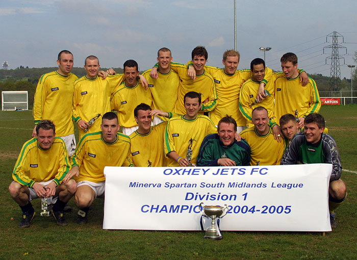 Jets winning team in Spartan Division One in 2004-05