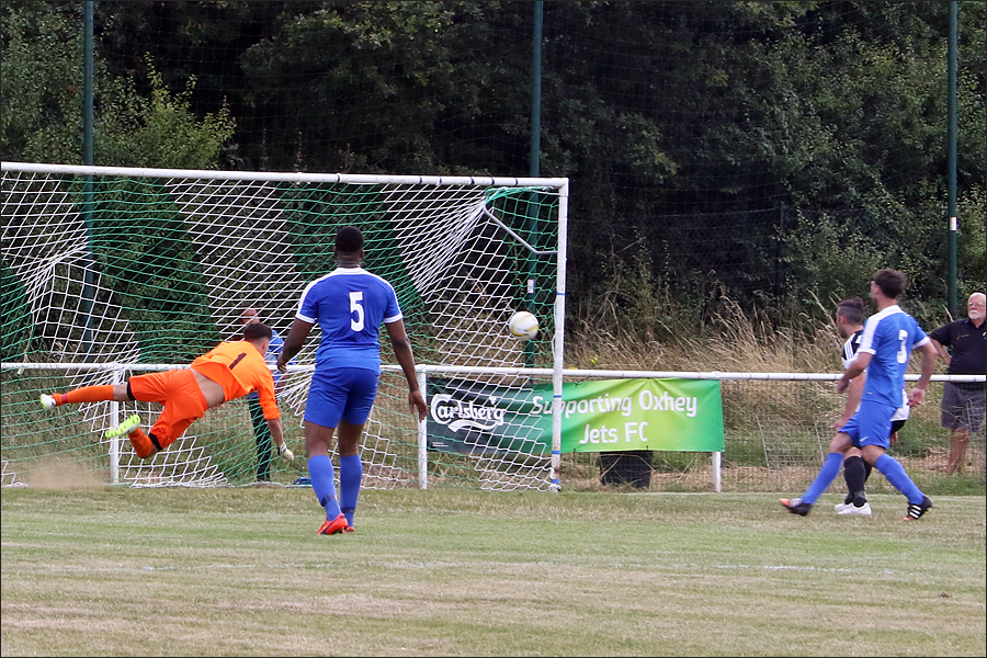 Flying save from Rob Partington 
