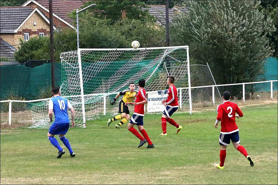 Sim Armstrong opens the scoring