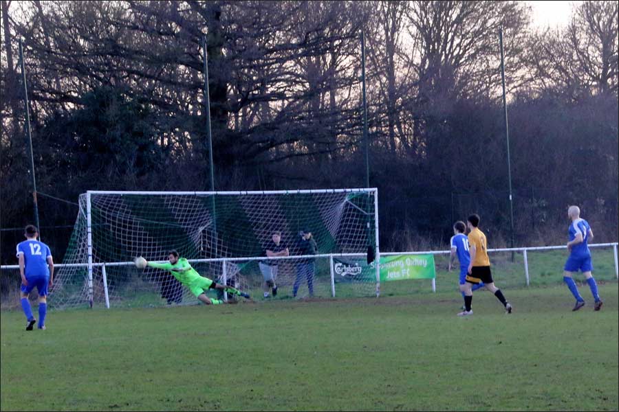 Another cracking save from the Stotfold keeper